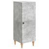 vidaXL Buffet Gris b&eacute;ton 33 x 34,5 x 90 cm Bois d'ing&eacute;nierie