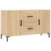 vidaXL Buffet ch&ecirc;ne sonoma 100x36x60 cm bois d'ing&eacute;nierie