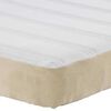 vidaXL Matelas de Lit avec matelas Sauge 90 x 190 cm tissu