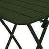 vidaXL Table de Jardin Vert foncé 55 x 55 x 73 cm