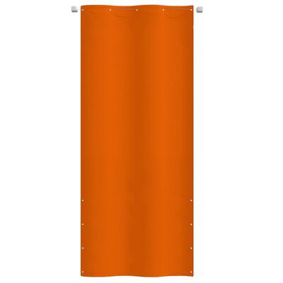 vidaXL Écran de balcon Orange 100x240 cm Tissu Oxford