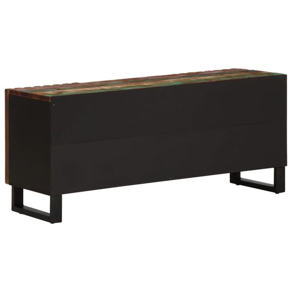 vidaXL Meuble TV 100x34x46 cm bois d'acacia massif
