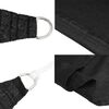 vidaXL Voile d'ombrage 160 g/m&sup2; Noir 4,5x4,5 m PEHD