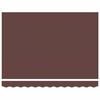 vidaXL Auvent R&eacute;tractable Marron 350 x 250 cm Polyester et m&eacute;tal
