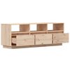 vidaXL Meuble TV 140x37x50 cm Bois de pin massif