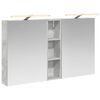 vidaXL Ensemble de Meubles de Salle de Bain 3 pc 120 x 14,5 x 70 cm