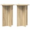 vidaXL Support de Plante 2 pcs Ch&ecirc;ne Sonoma &Oslash;40 x 60 cm