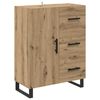 vidaXL Haut Armoire 2 pcs Ch&ecirc;ne artisanal 69,5 x 34 x 180 cm