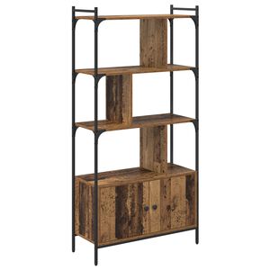 vidaXL Biblioth&egrave;que 6 niveaux 76,5 x 30 x 154,5 cm Bois d'ing&eacute;nierie