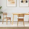 vidaXL Chaise de salle &agrave; manger 2 pcs Naturel