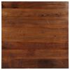 vidaXL Dessus de table 70x70x2,5 cm carr&eacute; bois massif de r&eacute;cup&eacute;ration