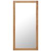 vidaXL Miroir 60x120 cm Bois de ch&ecirc;ne massif