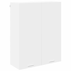 vidaXL Armoire suspendue Blanc 80 x 31 x 100 cm Bois d'ing&eacute;nierie