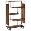 vidaXL Buffet haut Bois ancien 93.5 x 37.5 x 144 cm Bois d'ing&eacute;nierie