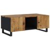 vidaXL Table basse 100x54x40cm bois de manguier solide et d'ing&eacute;nierie