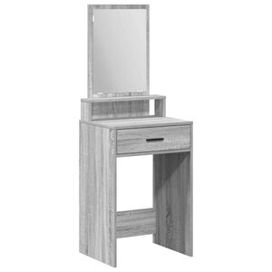 vidaXL Table de Toilette Gris Sonoma 50 x 41 x 140 cm