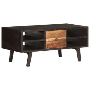 vidaXL Table basse 100x50x45 cm Bois de r&eacute;cup&eacute;ration massif