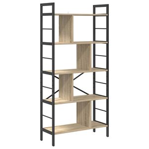 vidaXL &Eacute;tag&egrave;re 9 niveaux 75 x 30 x 156 cm Bois d'ing&eacute;nierie