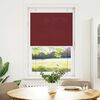 vidaXL Store pliss&eacute; rouge bordeaux 80x150 cm largeur du tissu 79,4 cm