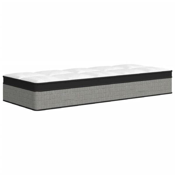 vidaXL Matelas &agrave; ressorts ensach&eacute;s moyen plus 80x200 cm