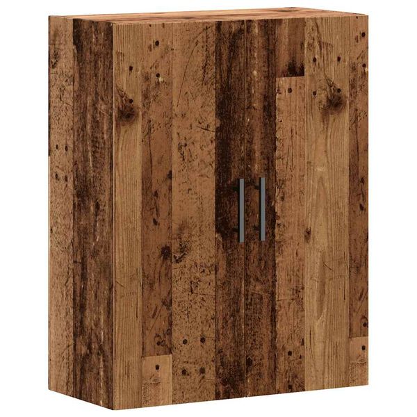 vidaXL Armoire murale vieux bois 69,5x34x90 cm