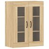 vidaXL Armoires murales 2 pcs chêne sonoma bois d'ingénierie