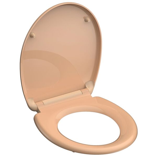 SCH&Uuml;TTE Si&egrave;ge de toilette avec fermeture en douceur BEIGE