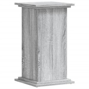 vidaXL Support pour plantes sonoma gris 33x33x60 cm bois d'ing&eacute;nierie