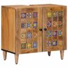 vidaXL Meuble sous Lavabo de Salle de Bain Naturel 62 x 33 x 58 cm