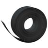 vidaXL Bordures 25 m 20 cm PE Noir