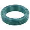 vidaXL Fil de liaison de cl&ocirc;ture 250 m 1,4/2 mm Acier Vert noir&acirc;tre