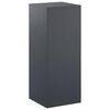 vidaXL Support de Plante Anthracite 40 x 40 x 100 cm Acier inoxydable