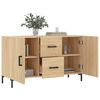 vidaXL Buffet chêne sonoma 100x36x60 cm bois d'ingénierie