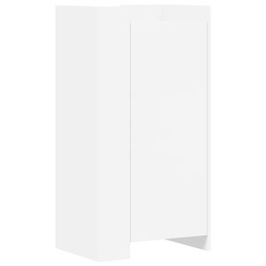 vidaXL Armoire &agrave; chaussures blanc 52x37,5x100 cm bois d'ing&eacute;nierie