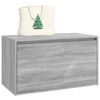 vidaXL Banc d'entr&eacute;e 80x40x45 cm Sonoma gris Bois d'ing&eacute;nierie