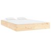 vidaXL Cadre de lit sans matelas bois massif 160x200 cm