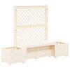 vidaXL Banc de jardin Kopenhagen PP Blanc
