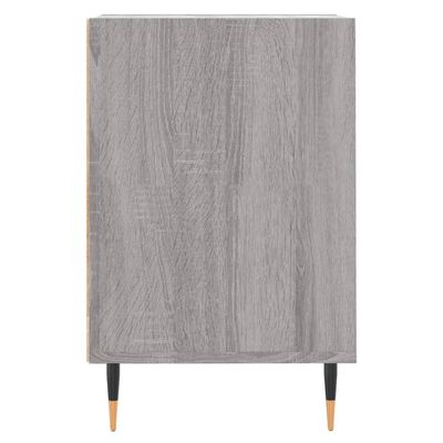 vidaXL Meuble TV Sonoma gris 100x35x55 cm Bois d'ingénierie