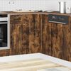 vidaXL Armoire d'angle de cuisine Kalmar ch&ecirc;ne fum&eacute; bois d'ing&eacute;nierie