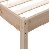 vidaXL Lit bibliothèque sans matelas 180x200 cm bois massif de pin