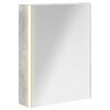 vidaXL Armoire Miroir de Salle de Bain Gris b&eacute;ton 53,5 x 15,5 x 70 cm