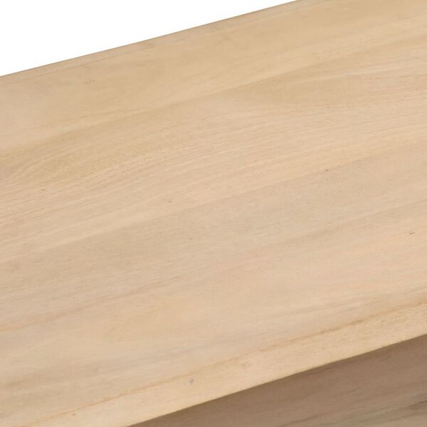 vidaXL Table basse 95x40x45 cm Bois de manguier massif