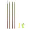 vidaXL M&acirc;t de parasol 250 cm Acier galvanis&eacute;