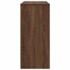 vidaXL Buffet ch&ecirc;ne marron 85x34x76 cm bois d'ing&eacute;nierie