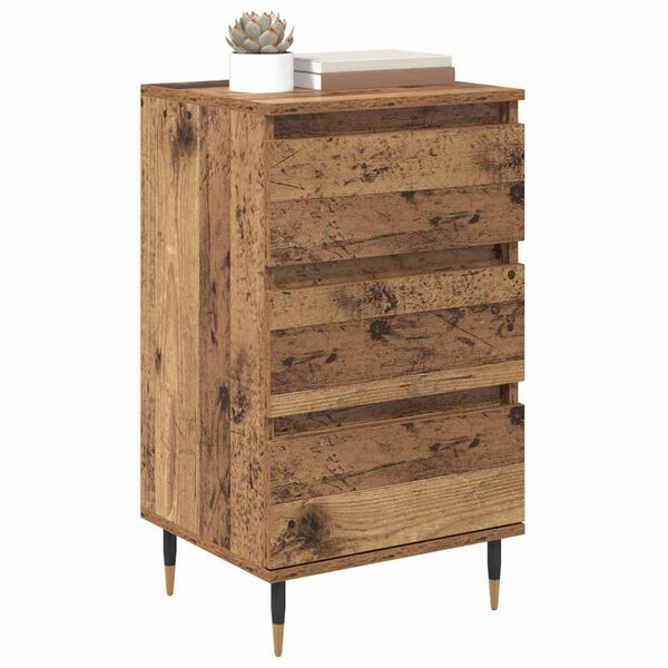 vidaXL Buffet Bois ancien 35 x 40 x 70 cm Bois d'ingénierie