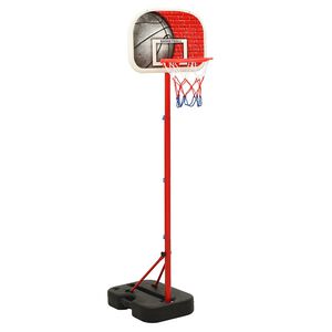 vidaXL Ensemble de jeu de basket-ball portable r&eacute;glable 138,5-166 cm