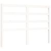vidaXL Cadre de lit sans matelas blanc 120x200 cm bois de pin massif