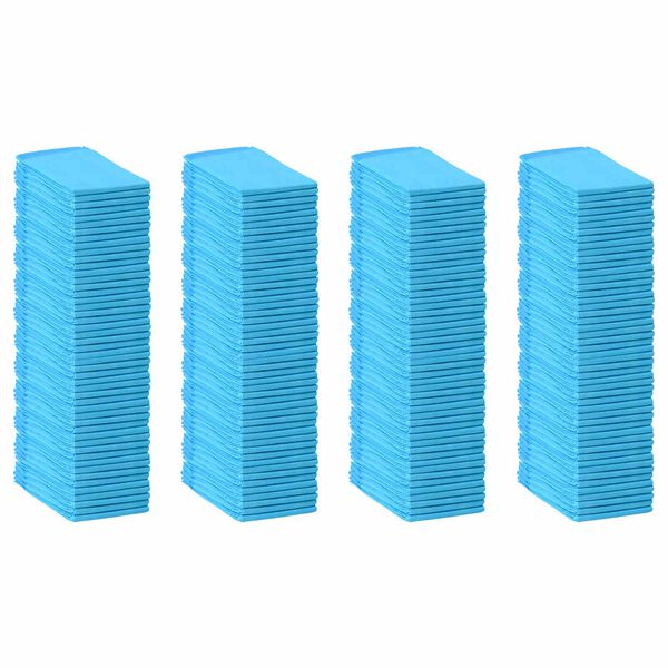 vidaXL Tapis d'entra&icirc;nement pour animaux en tissu non tiss&eacute; 200 pcs