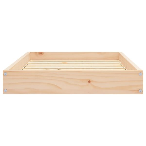 vidaXL Lit pour chien 71,5x54x9 cm Bois de pin solide
