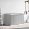 vidaXL Boîte de rangement de jardin Gris 171x99x93 cm